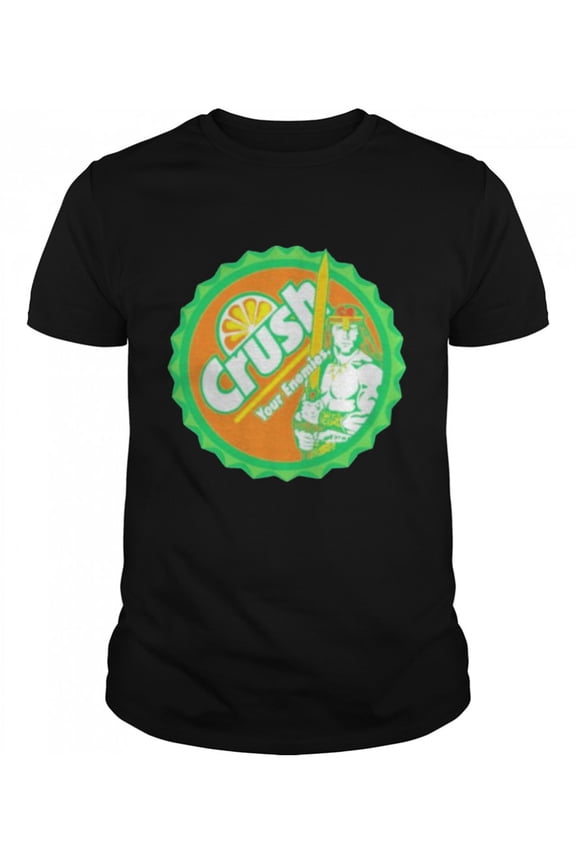 Mens Novelty Tee Conan the Barbarian Crush Your Enemies Shirt Simple Mens Premium Cotton Tee MenGifts Mens Short Sleeved TBirthday Himshirt Casual and Versatile Loose and Comfortable Street Style