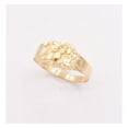 thumbnail image 1 of Nugget Oval Men's Adult Ring 10K Yellow Gold, 2.00 Gr - GOLDUM NYC, 1 of 4