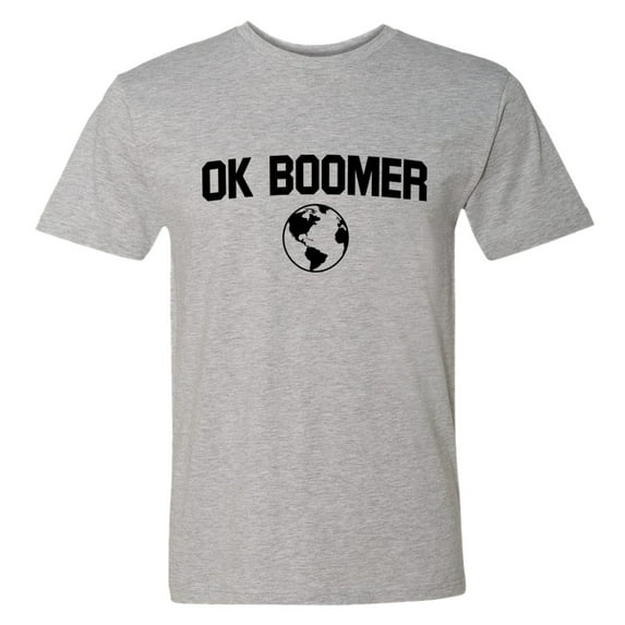 Mens OK Boomer Climate #okboomer Earth Global Warming OKBoomer HQ Tee
