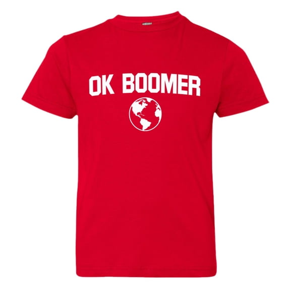 Mens OK Boomer Climate #okboomer Earth Global Warming OKBoomer HQ Tee
