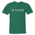 thumbnail image 1 of Mens OK Boomer Stop Global Warming Swarbrick Climate OkBoomer HQ Tee, 1 of 1