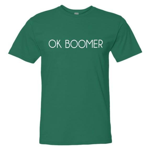 Mens OK Boomer Stop Global Warming Swarbrick Climate OkBoomer HQ Tee