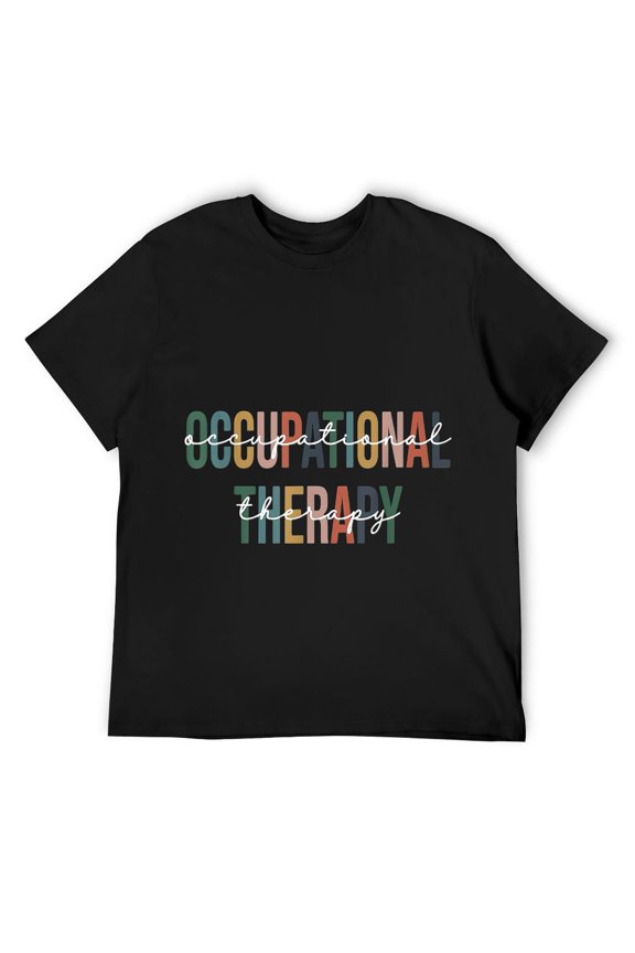 Mens Occupational Therapy Student OT Therapist OT Assistant T-Shirt Black 2XL