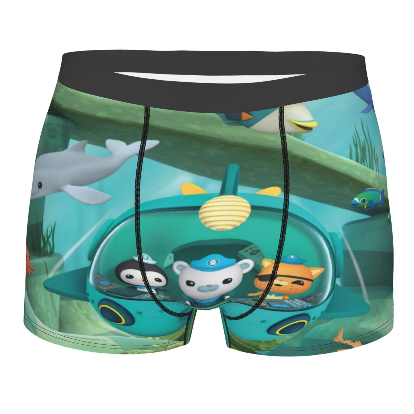 Mens Octonauts Boxer Briefs for Men Breathable Underwear RideUp