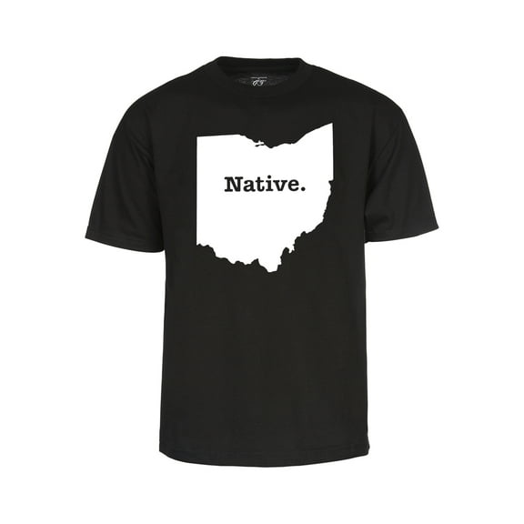 Mens Ohio Native Short-Sleeve T-Shirt - Black - Large