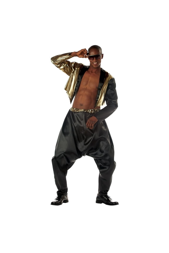 Mens Old School Rapper Halloween Costume