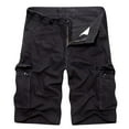 thumbnail image 1 of Mens Olive Green Cargo Shorts, Multi - Pockets, Rugged Build, Summer Outdoor Activities & Work, 1 of 5