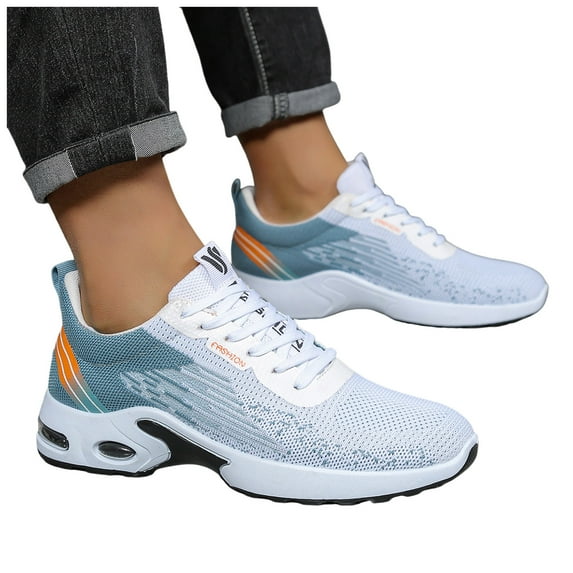 Mens Orthopedic Air Cushion Running Trainners Shoes Breathable Athletic Fitness Basketball Fashion Sneakers