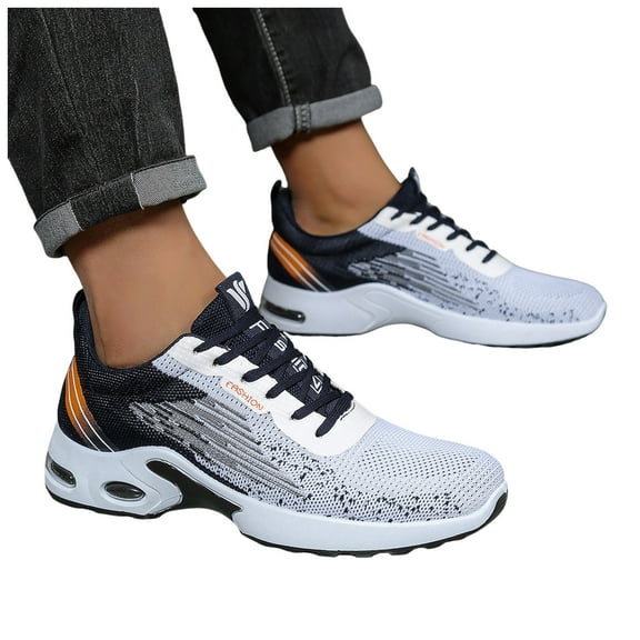 Mens Orthopedic Air Cushion Running Trainners Shoes Breathable Athletic Fitness Basketball Fashion Sneakers