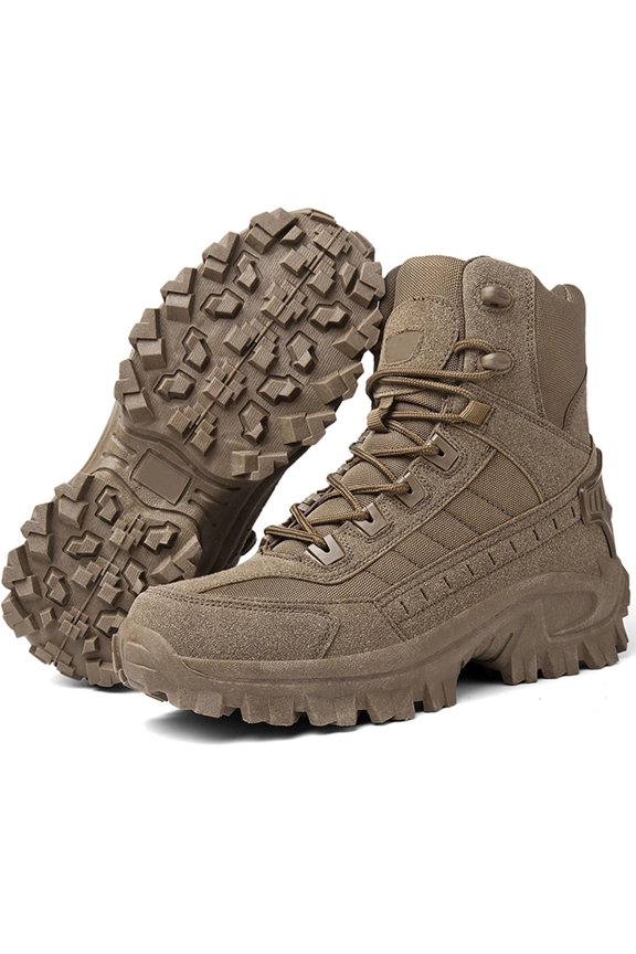 Mens Orthopedic Support Anti-Puncture Work Boots,Men's Waterproof Non-slip Anti-Puncture Work Boots, Comfortable Orthopedic Walking Shoes, Hiking