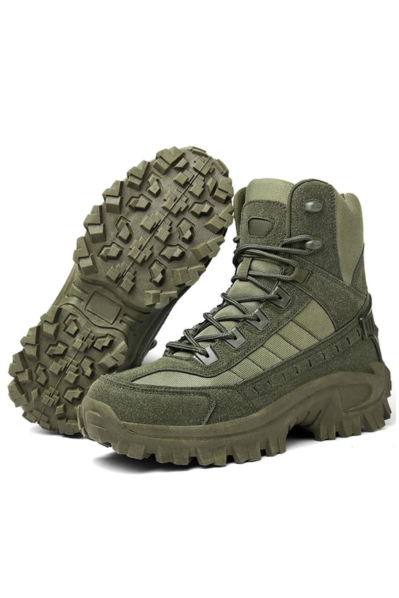 Mens Orthopedic Support Anti-Puncture Work Boots, Waterproof Anti-Sprain Hiking Boots, Combat Shoes for Hiking (Sand, Adult, Men, 12.5, Numeric, US Footwear Size System, Medium)