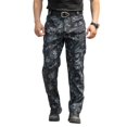 thumbnail image 1 of Mens Outdoor Cargo Pants Durable Military Style Work Trousers with Multiple Pockets and Adjustable Waistband for Hiking Camping, 1 of 5