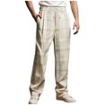thumbnail image 1 of Mens Outdoor Cargo Pants, Men's Baggy Sweatpants Athletic Printed Joggers Workout Streetwear Pants with Pockets M-3XL, 1 of 6