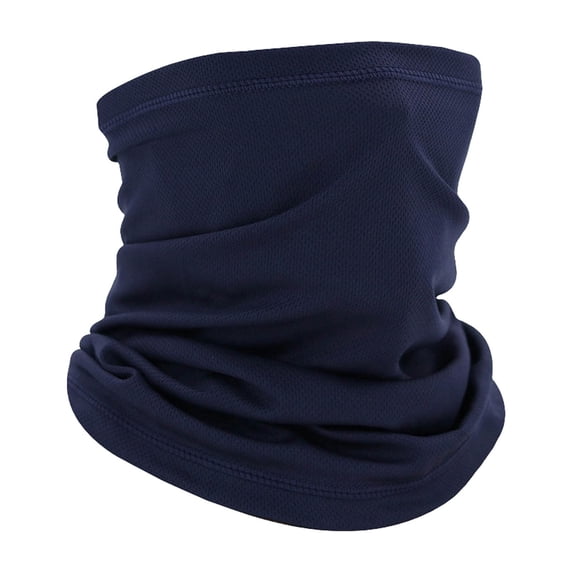 Mens Outdoor Cycling Sunscreen Face Mask, Summer Breathable Nylon Ice Silk Balaclava, Quick Dry UV Protection Neck Gaiter, 1 Mask