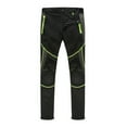 thumbnail image 1 of Mens Outdoor Quick-Dry Hiking Pants, Waterproof Windproof Athletic Trousers, Stretchy Soft Shell Climbing Pants, 1 of 3