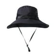 thumbnail image 1 of Mens Outdoor Sun Hat Bucket Safari Bush Boonie Hiking Hot Wide Cap Fishing C6I6, 1 of 6