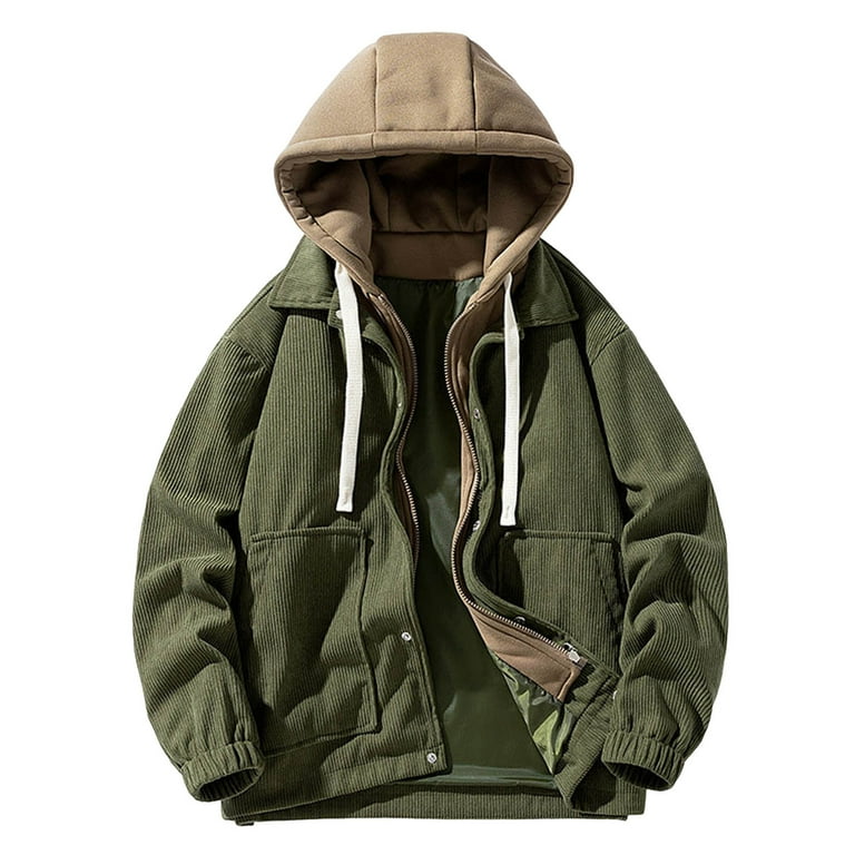 FTC Hooded Corduroy Jacket XL ダークグリーン FTC Hooded Corduroy Jacket XL ダークグリーン