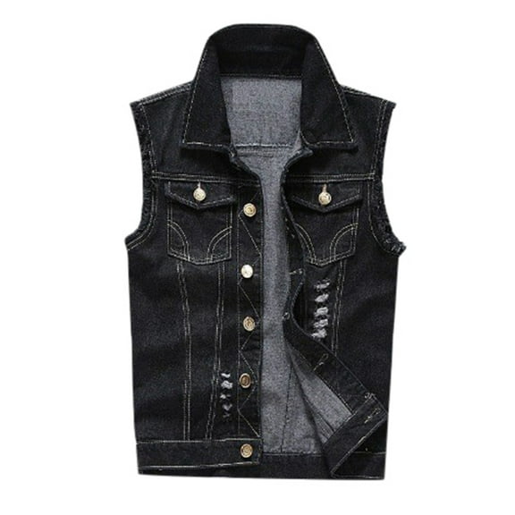 Mens Outerwear Jackets Slim Fit Worn Tank Fashion Casual Vest Puffer Jacket Men,Black,6XL