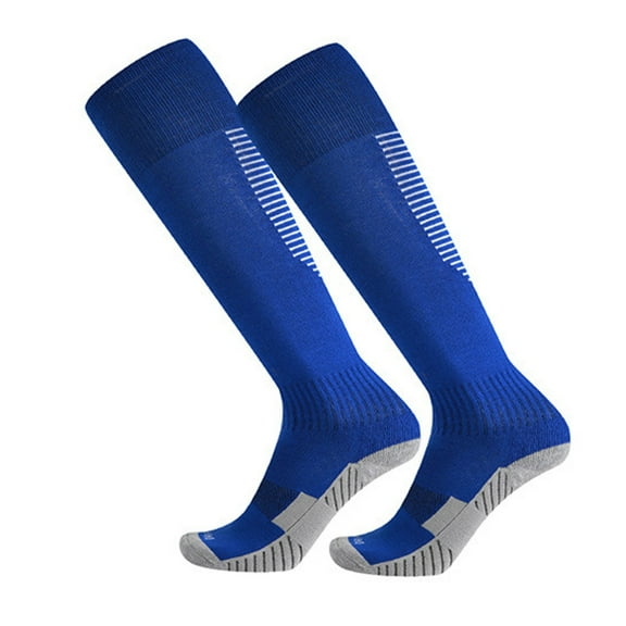 Mens Over the Calf Tube-Socks Athletic Workout Casual Color-Block Stretchy Breathable Running Hiking Cycling Long Boot Sock