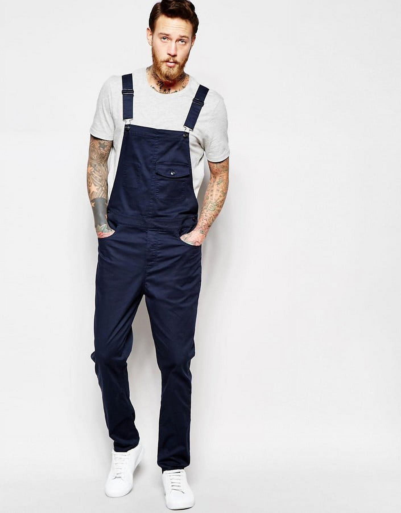 Mens shop dungarees skinny