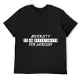 thumbnail image 1 of Mens Overcoming Challenges, Ideal Sports Fan Gift for Brother - Making Heroes European Football Quote On Navy Multicolor Shirt Black, 1 of 5