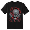 thumbnail image 1 of Mens Oversize T Shirts Art Drawing (1)Casual Short Sleeve Basic Tees Crew Neck T-Shirt Funny Graphic Tees Black or White XS-5XL, 1 of 1