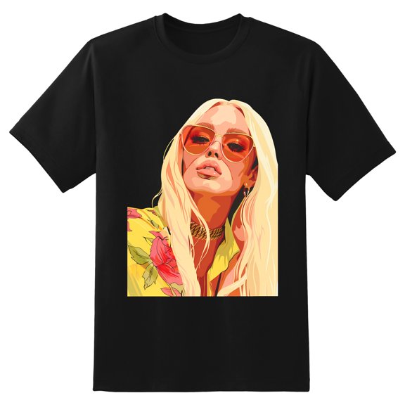 Mens Oversize T Shirts Art Painting (3)Casual Short Sleeve Basic Tees Crew Neck T-Shirt Funny Graphic Tees Black or White XS-5XL
