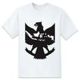 thumbnail image 1 of Mens Oversize T Shirts Bird (31)Casual Short Sleeve Basic Tees Crew Neck T-Shirt Funny Graphic Tees Black or White XS-5XL, 1 of 1