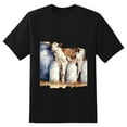 thumbnail image 1 of Mens Oversize T Shirts Cow (18)Casual Short Sleeve Basic Tees Crew Neck T-Shirt Funny Graphic Tees Black or White XS-5XL, 1 of 1