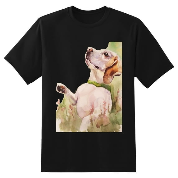 Mens Oversize T Shirts Dog (4)Casual Short Sleeve Basic Tees Crew Neck T-Shirt Funny Graphic Tees Black or White XS-5XL