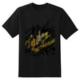 thumbnail image 1 of Mens Oversize T Shirts DrawingCasual Short Sleeve Basic Tees Crew Neck T-Shirt Funny Graphic Tees Black or White XS-5XL, 1 of 1