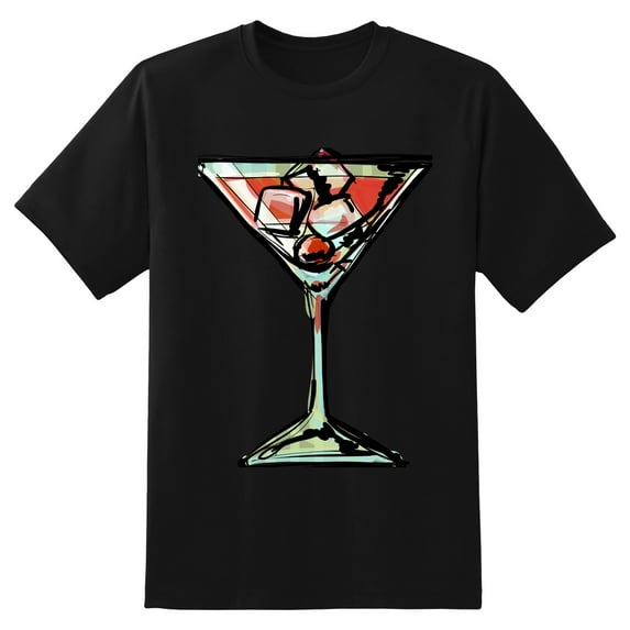 Mens Oversize T Shirts Party (1)Casual Short Sleeve Basic Tees Crew Neck T-Shirt Funny Graphic Tees Black or White XS-5XL