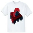 thumbnail image 1 of Mens Oversize T Shirts Skull (4)Casual Short Sleeve Basic Tees Crew Neck T-Shirt Funny Graphic Tees Black or White XS-5XL, 1 of 5