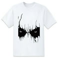 thumbnail image 1 of Mens Oversize T Shirts Skull (8)Casual Short Sleeve Basic Tees Crew Neck T-Shirt Funny Graphic Tees Black or White XS-5XL, 1 of 1