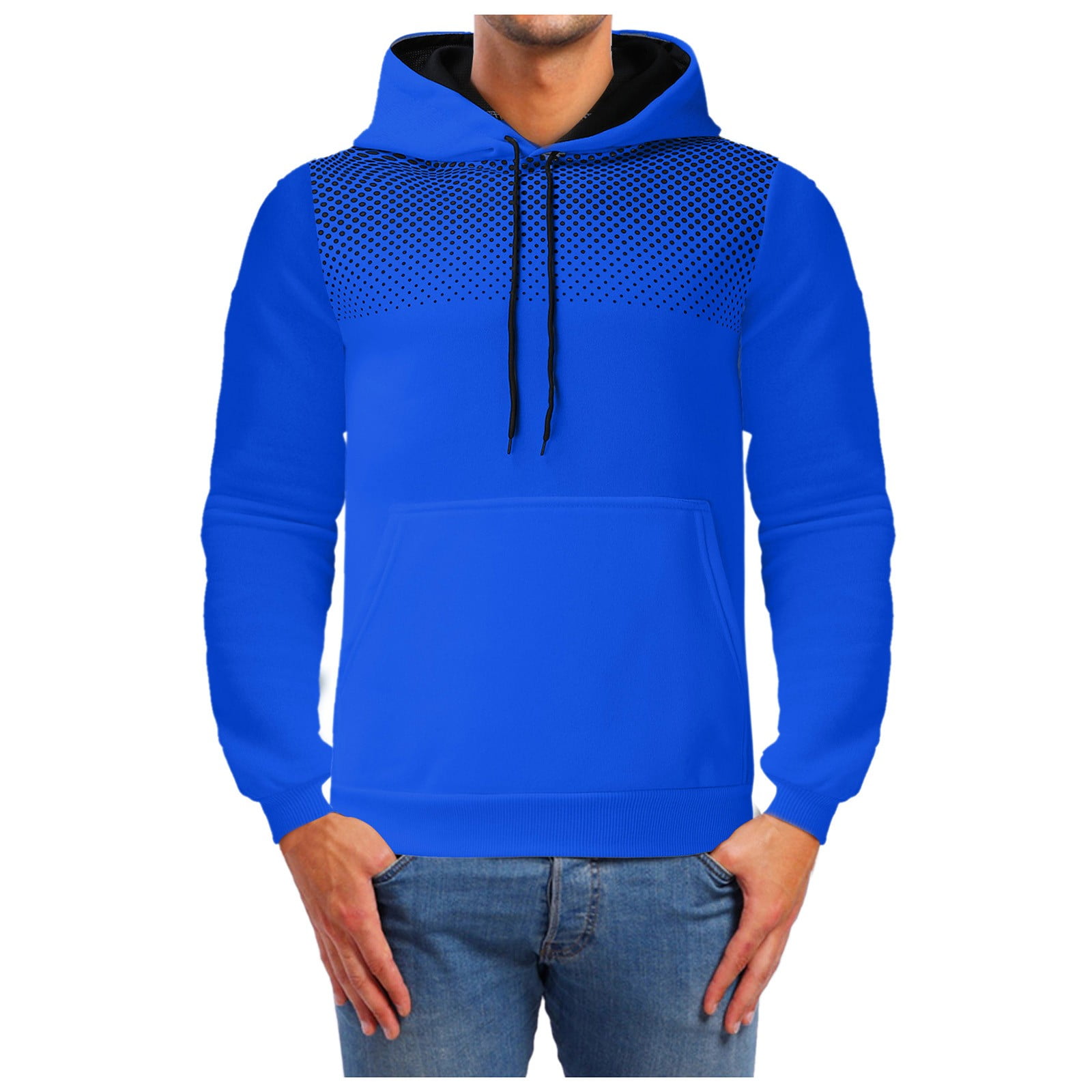 Men's hoodie men clothing OVERSIZED PULLOVER HOODIE Gym