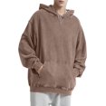 Mens Oversized Hoodies Vintage Hoodie Couples Pullover Acid Wash