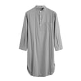 thumbnail image 1 of Mens Oversized T Shirt Cotton Vintage Unisex Tees Loose Fit Shirt Short Sleeve Casual Streetwear Baggy Basic Top, 1 of 6
