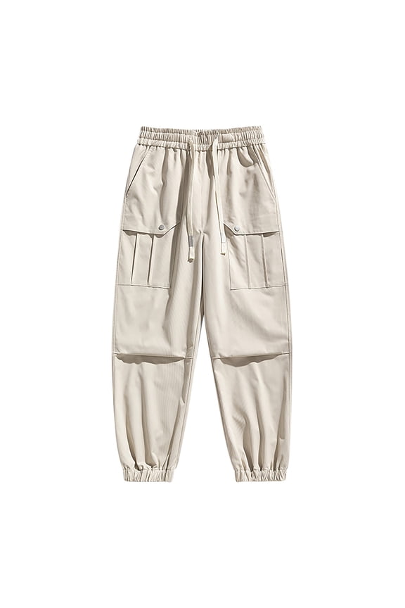 Mens Oversized Vintage Harem Pants Multi-pocket Quick Dry Funny Cargo Pants Hiking Workout Joggers for Outdoor Plus Size L-8XL