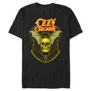 Mens Ozzy Osbourne Skull & Shield Logo T Shirt