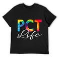 thumbnail image 1 of Mens PCT Life Patient Care Technician Assistant Nurse Tie Dye T-Shirt Black, 1 of 5
