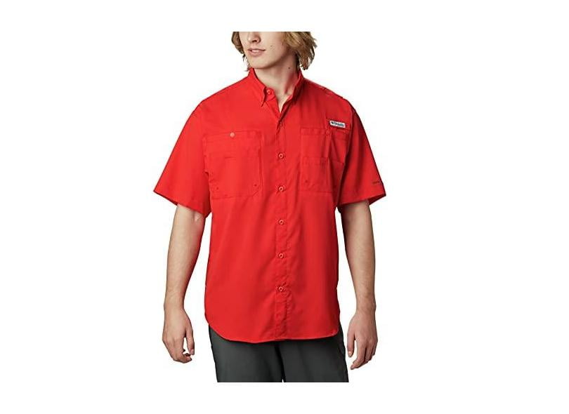 Columbia PFG Tamiami II UPF 40 Chemise de pêche à manches courtes pour homme, Cyprès, 3X long