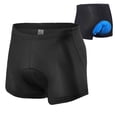 thumbnail image 1 of Mens Padded Bike Shorts Cycling Underwear for Men Bicycle Riding Pants Black XXXL, 1 of 7