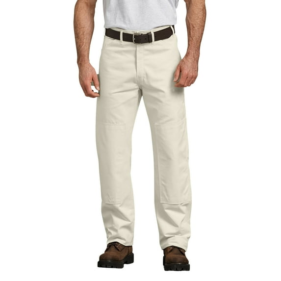 Dickies Men's Relaxed Fit Double Knee Carpenter Painter's Pants, Durable Cotton Work Pants with Tool Pockets for Painting or Construction