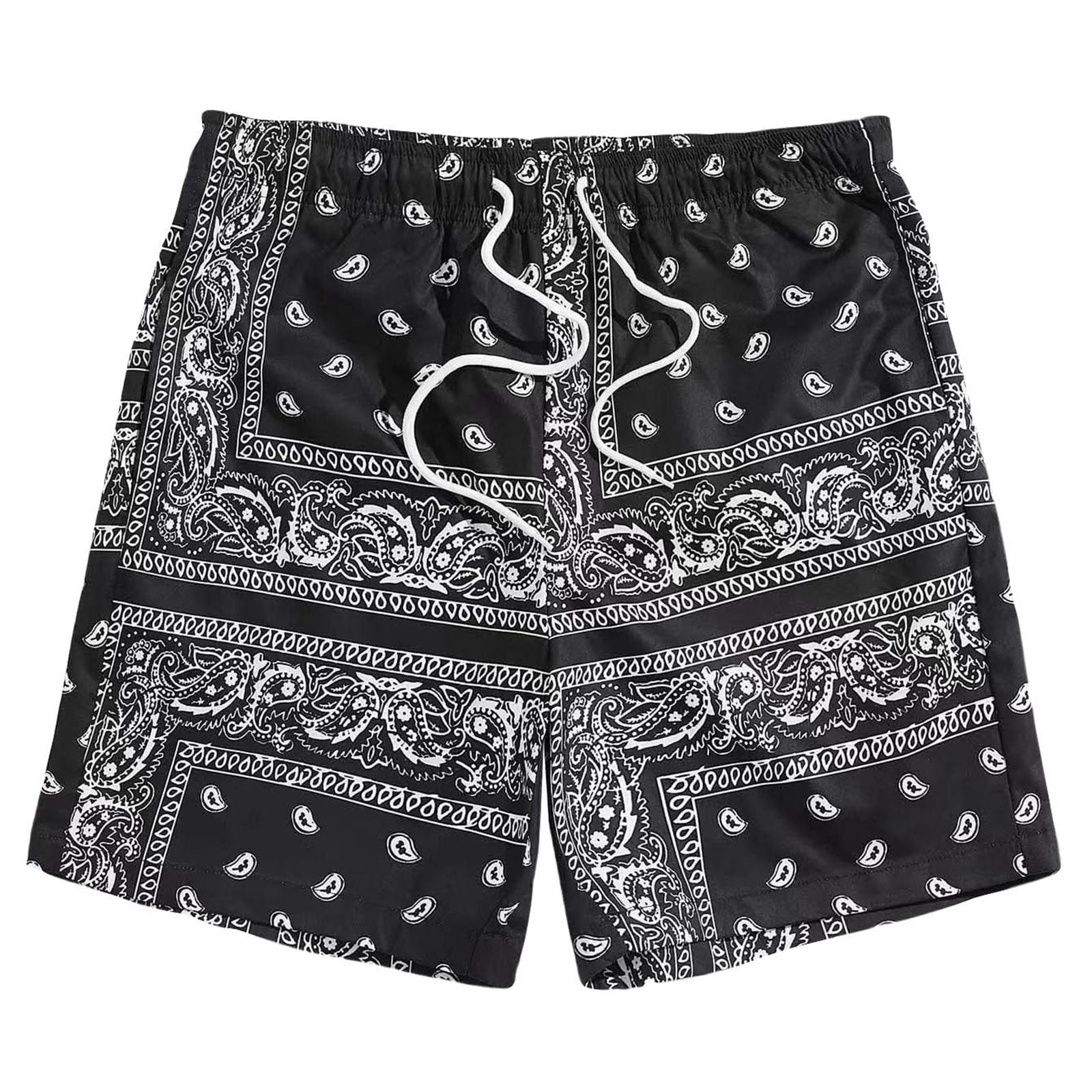 Mens Bandana Shorts Casual and Swim Styles