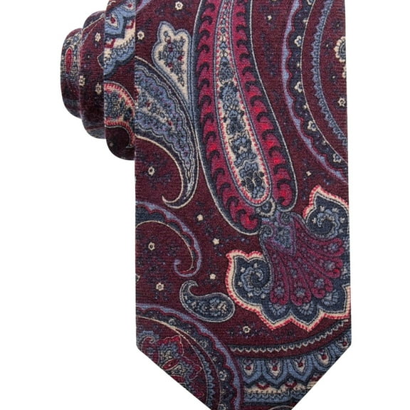 Mens Paisley Self-tied Bow Tie