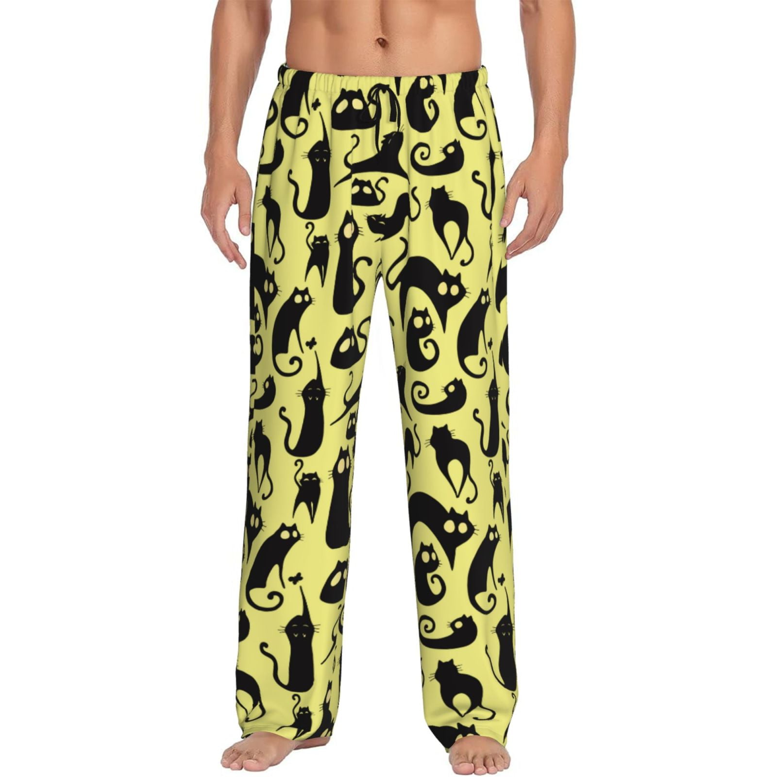 Mens cat lounge pants hotsell