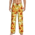 thumbnail image 1 of Mens Pajama Pants - Beer And Crawfish Soft Sleep Lounge Pants for Men, Casual PJ Bottoms Pants with Pocket, 1 of 5
