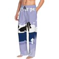 thumbnail image 1 of Mens Pajama Pants, Bernese Mountain Dog Sitting Bath Tub Soft Sleep & Lounge Pants for Men, Cuteness Casual PJ Bottoms Pants with Pockets, 1 of 7