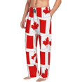 thumbnail image 1 of Mens Pajama Pants, Canada Soft Sleep & Lounge Pants for Men, Cuteness Casual PJ Bottoms Pants with Pockets, 1 of 7