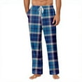 thumbnail image 1 of Mens Pajama Pants Men's Pajama Bottoms Soft Sleep Lounge Pj Pants Blue XL, 1 of 4